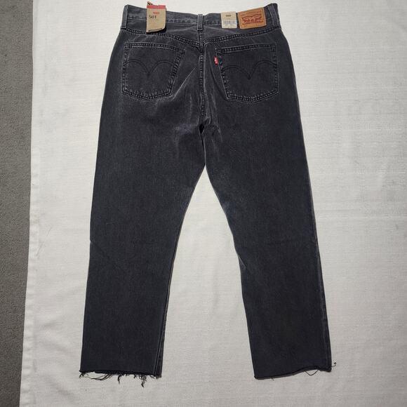 Levi's 501 original 32x26 sit at waist women-button fly - Picture 4 of 6